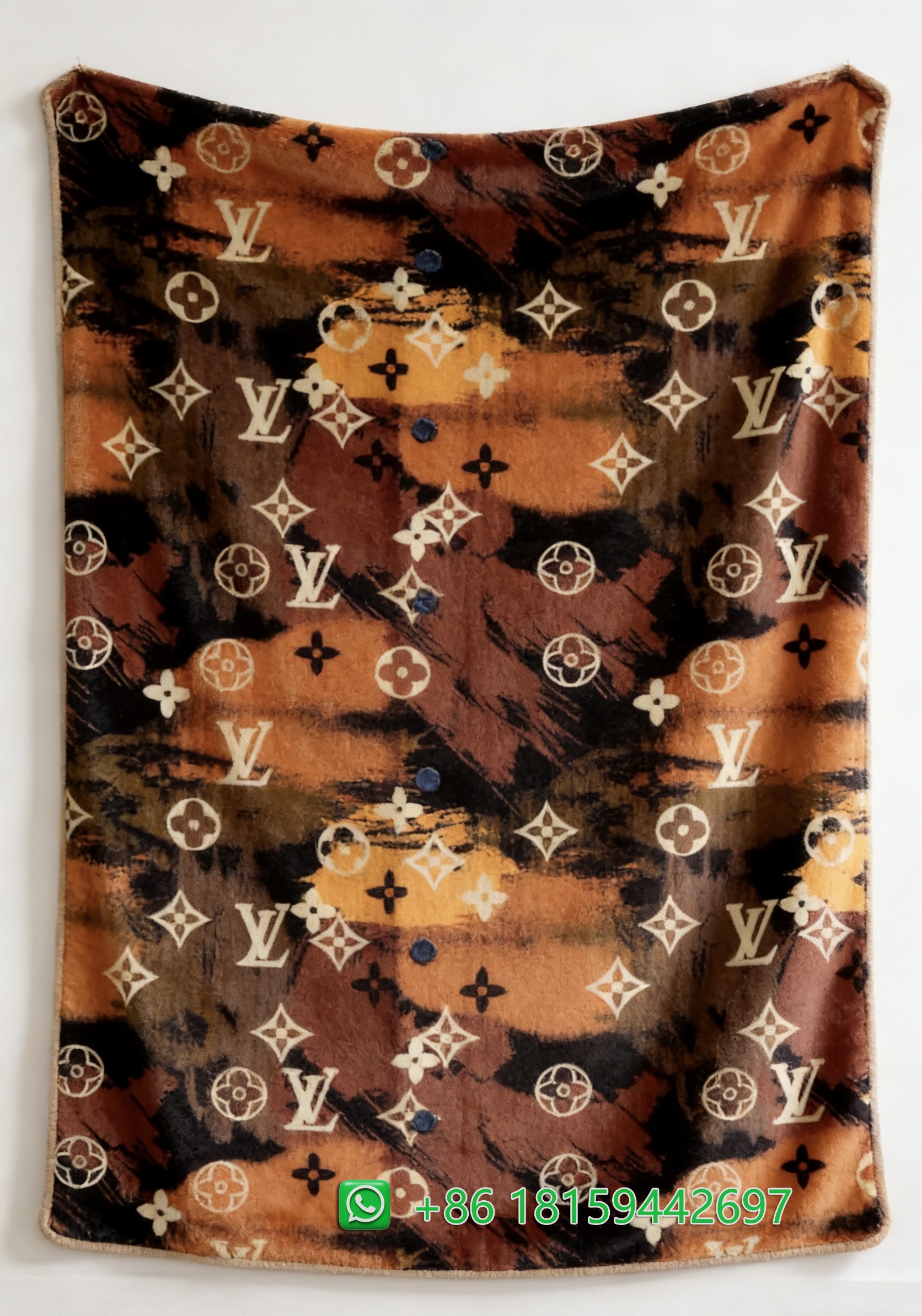 Louis Vuitton Throw Blankets